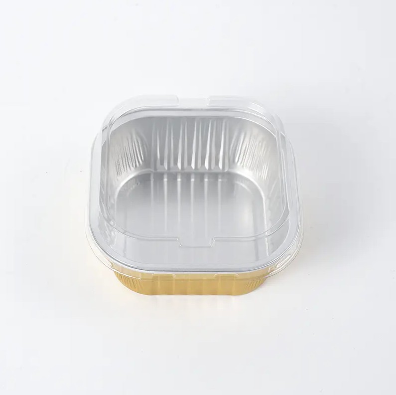 Quam bonum est signare effectus Quadrati Rugae-Freae Aluminium Foil Cibus Continens?