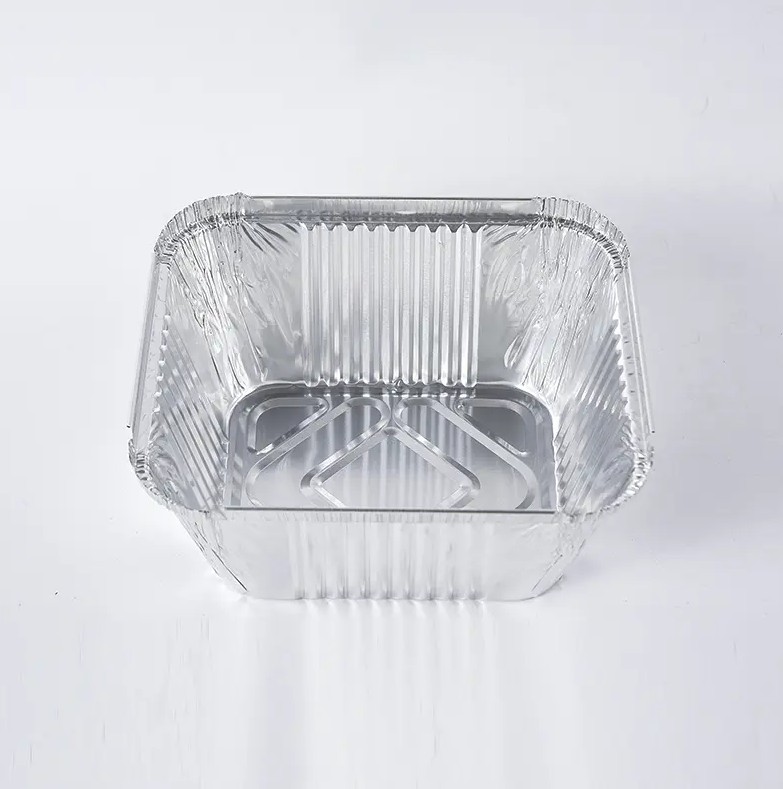 Quadratum Winkled Aluminium Foil Cibum Continentis: A New choice pro cibo packaging quod est environmentally amica, practica et pulcher